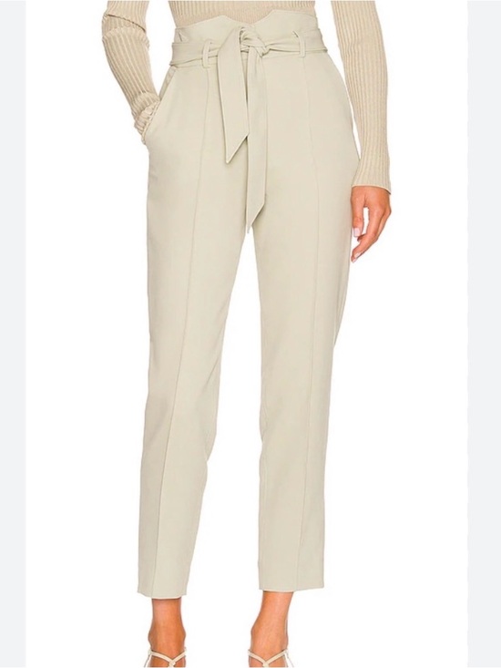 Jonathan Simkhai Pants - Jonathan Simkhai Pleated Dress Pants Women's High Rise Remington Marsh  2